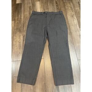 Lauren Ralph Lauren WoolDress Pants Men 36 X 32 Gray Heathered Straight Pleated